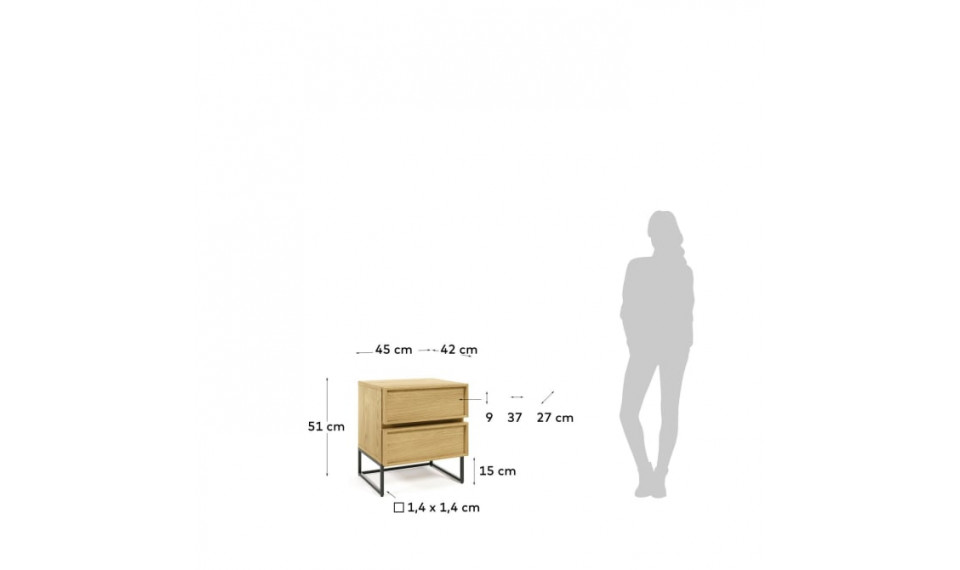 Taiana тумбочка | Прикроватные тумбочки | ZIPhome.ee изображение 5