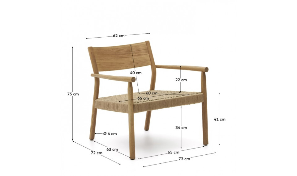 Yalia armchair oak | 100% Quality Yalia armchair oak | Armchairs | ZIPhome.ee image 2