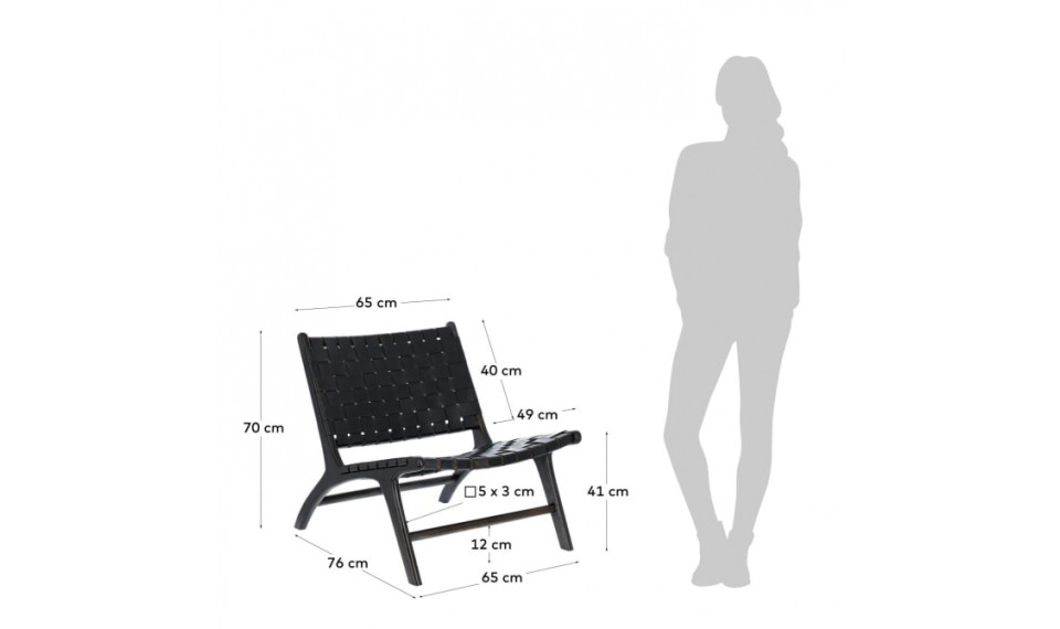 Calixta armchair black | 100% Quality Calixta armchair black | Armchairs | ZIPhome.ee image 2