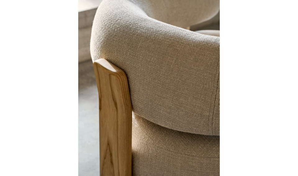 Granite armchair oak beige | 100% Quality Granite armchair oak beige | Armchairs | ZIPhome.ee image 1