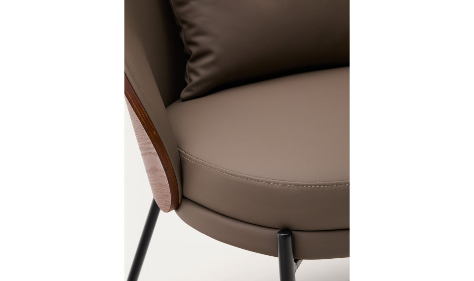 Eamy armchair Eco brown | 100% Quality Eamy armchair Eco brown | Armchairs | ZIPhome.ee image 6