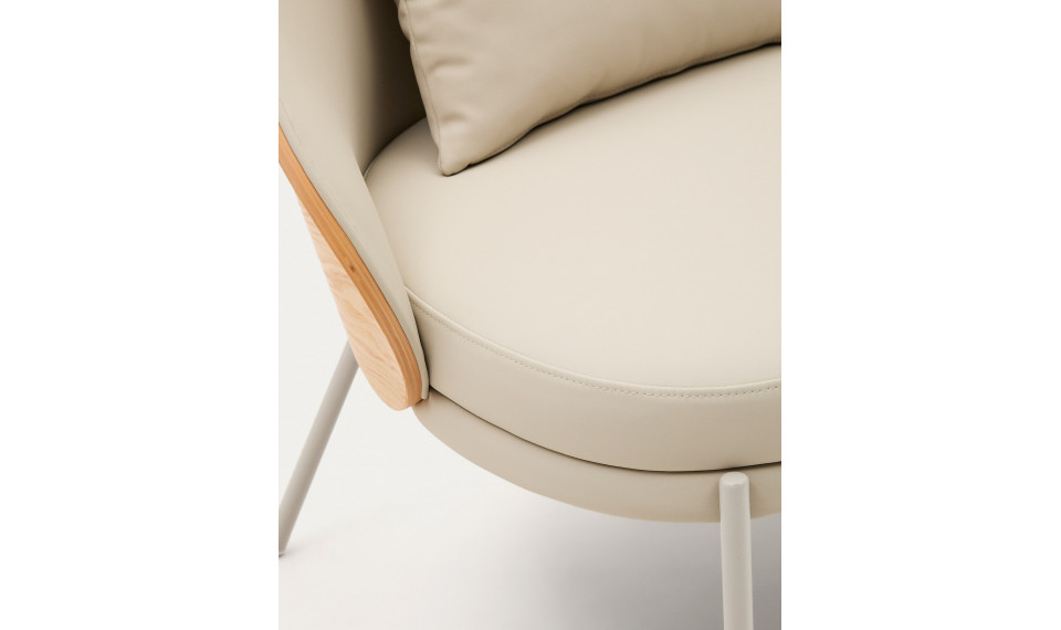 Eamy armchair Eco beige | 100% Quality Eamy armchair Eco beige | Armchairs | ZIPhome.ee image 6