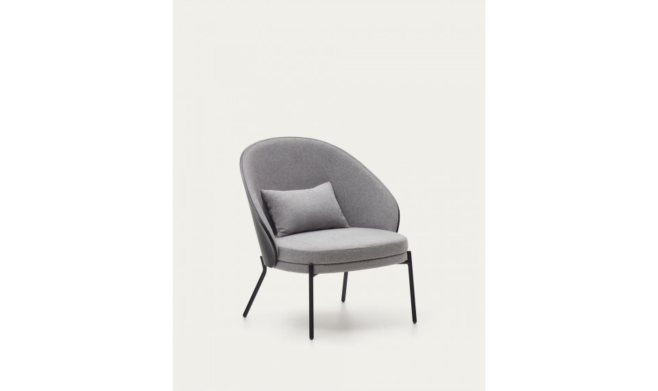 Eamy armchair black grey | 100% Quality Eamy armchair black grey | Armchairs | ZIPhome.ee image 1