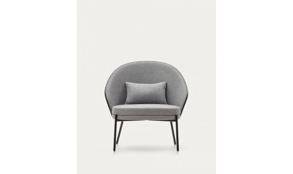 Eamy armchair black grey | 100% Quality Eamy armchair black grey | Armchairs | ZIPhome.ee image 5