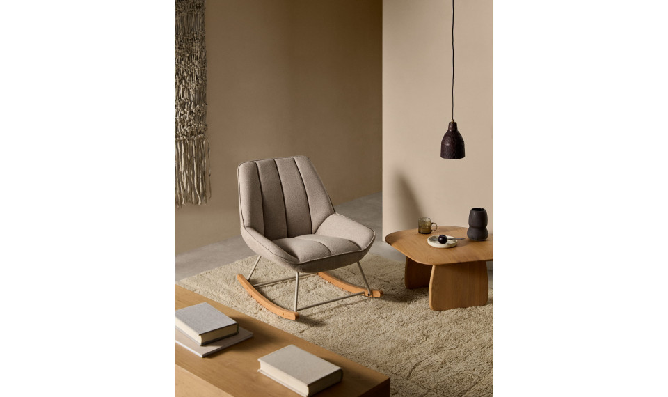 Marlina rocking chair beige | 100% Quality Marlina rocking chair beige | Armchairs | ZIPhome.ee image 3