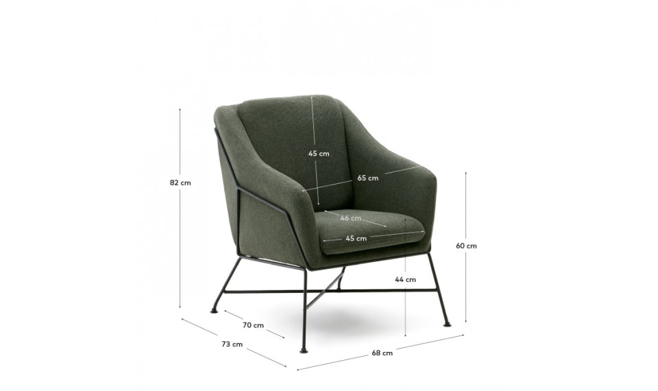 Brida armchair green | 100% Quality Brida armchair green | Armchairs | ZIPhome.ee image 2