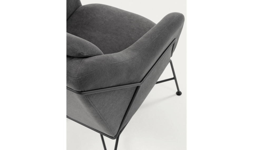 Brida armchair dark grey | 100% Quality Brida armchair dark grey | Armchairs | ZIPhome.ee image 4