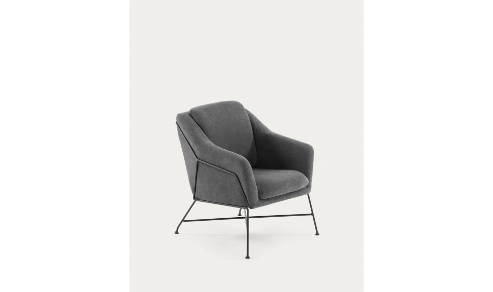 Brida armchair dark grey | 100% Quality Brida armchair dark grey | Armchairs | ZIPhome.ee image 1