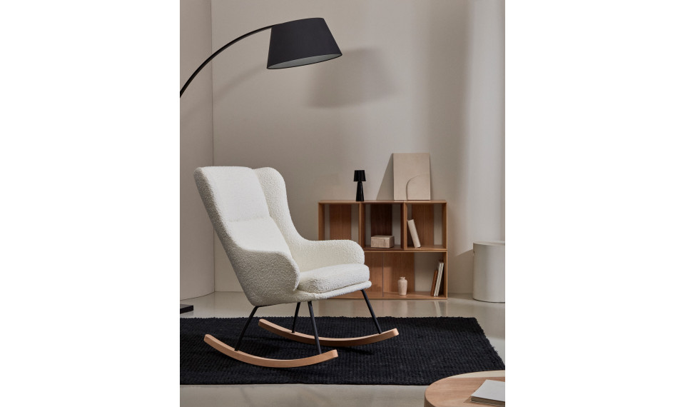 Maustin rocking chair white | 100% Quality Maustin rocking chair white | Armchairs | ZIPhome.ee image 3