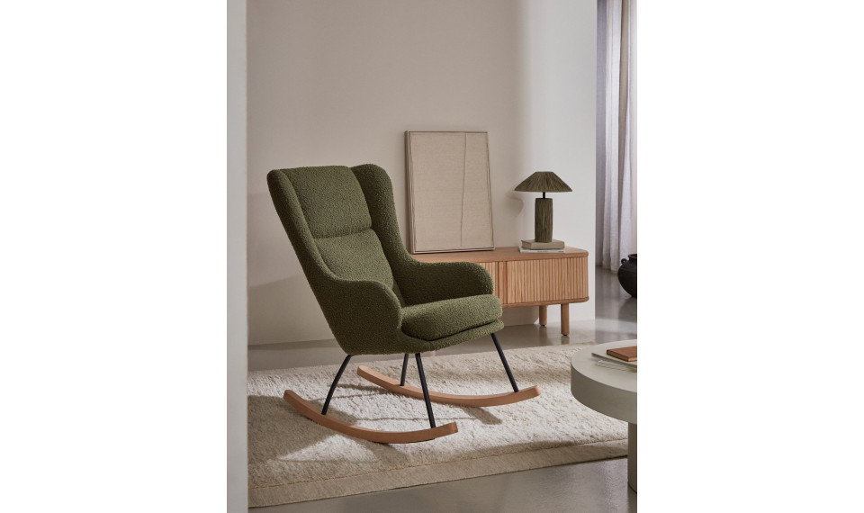 Maustin rocking chair green | 100% Quality Maustin rocking chair green | Armchairs | ZIPhome.ee image 3