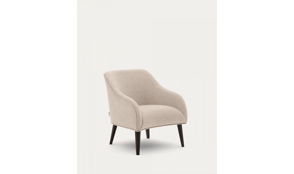 Bobly armchair beige black | 100% Quality Bobly armchair beige black | Armchairs | ZIPhome.ee image 1