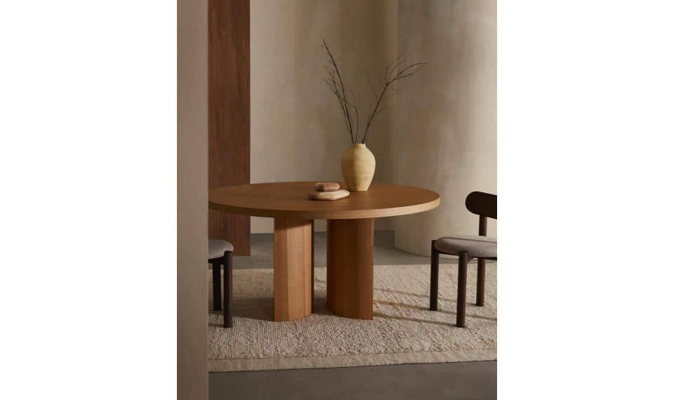 Nealy round table oak | Tables | ZIPhome.ee image 3