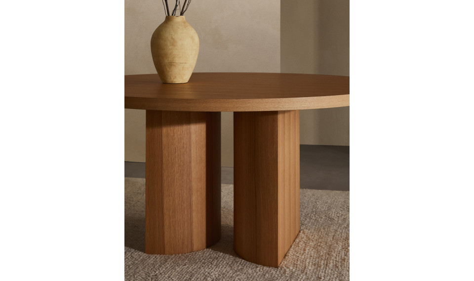 Nealy round table oak | Tables | ZIPhome.ee image 5