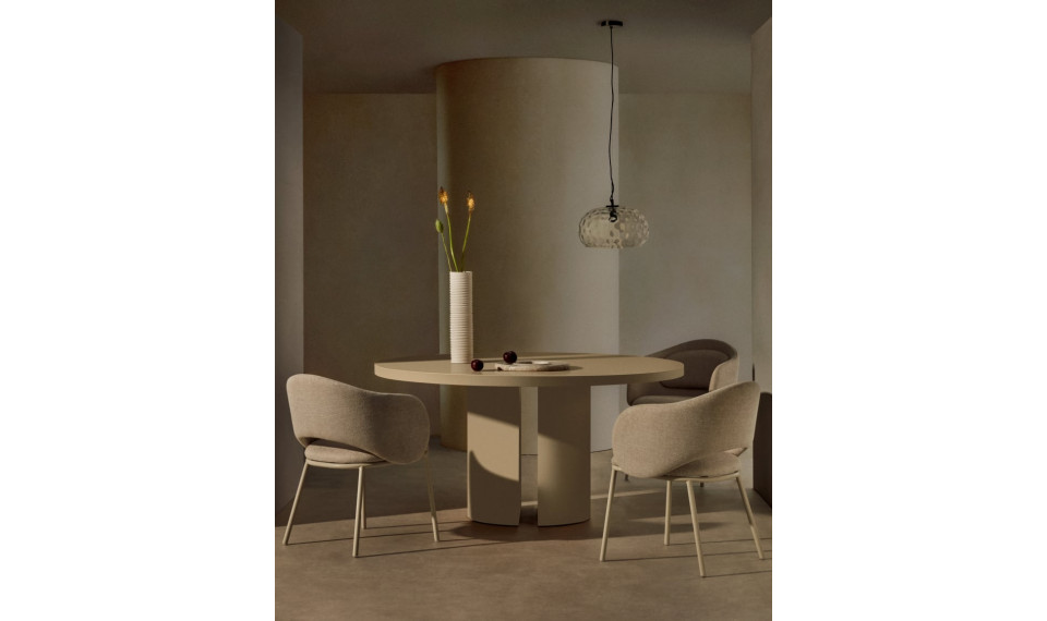 Nealy round table ecru | Tables | ZIPhome.ee image 3