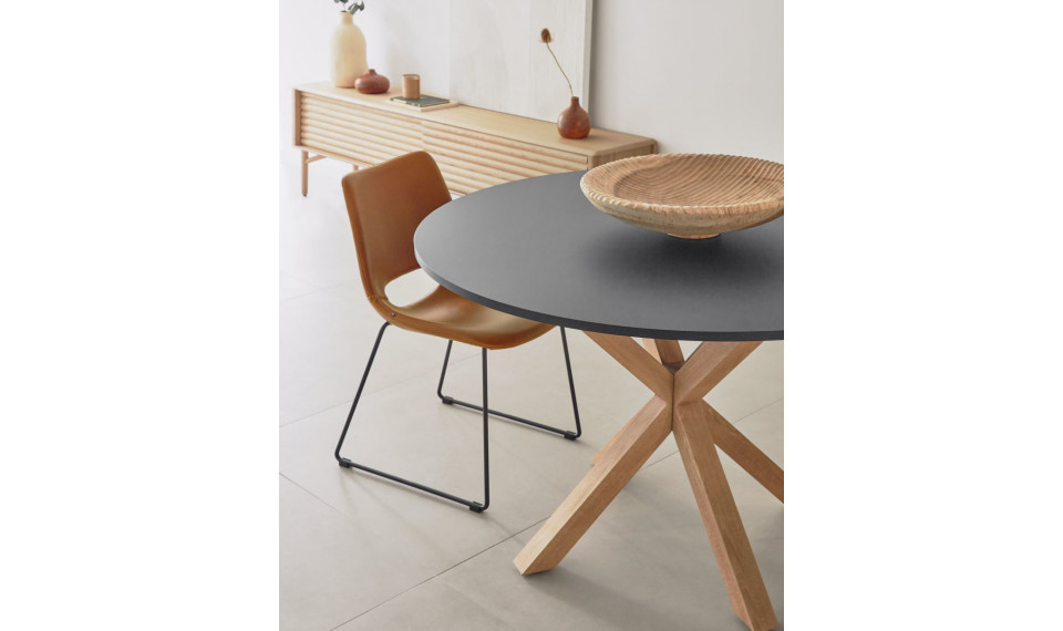 Арго круглый 120 столовый черный | Столы | ZIPhome.ee изображение 5