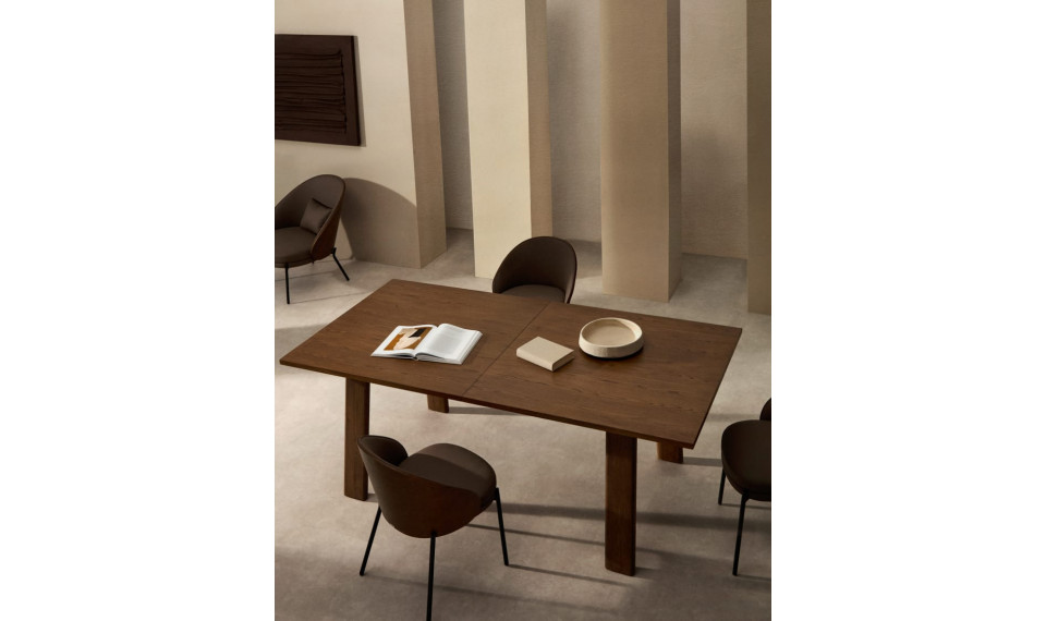 Раздвижной стол Arlen орех | Столы | ZIPhome.ee изображение 3