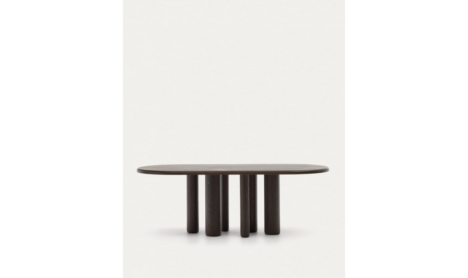 Mailen oval table dark | Tables | ZIPhome.ee image 1