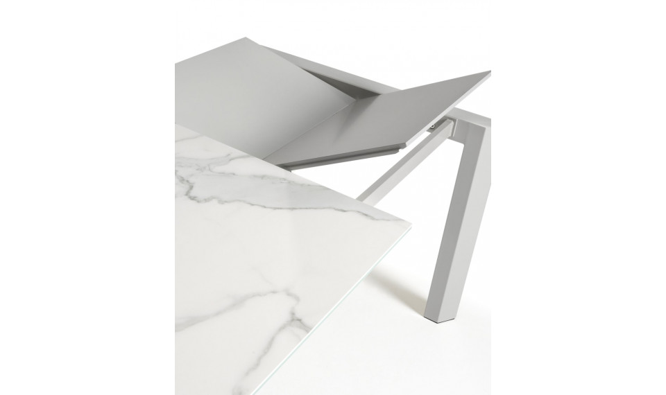 Раздвижной стол Axis из фарфора белый калос 120 | Столы | ZIPhome.ee изображение 3