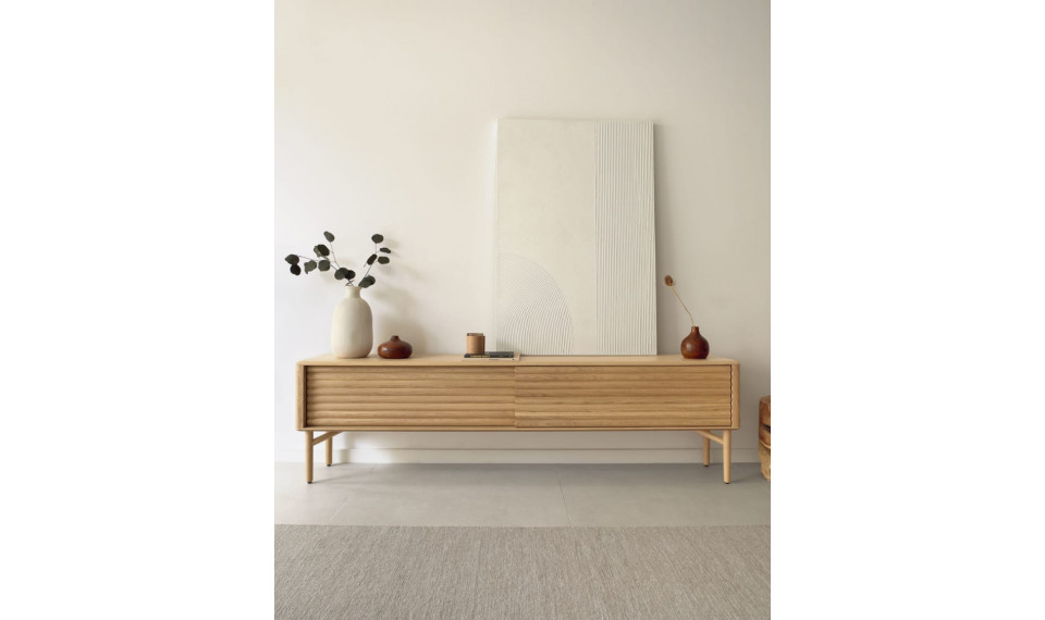 Подставка под телевизор Lenon дуб | Тумбы под телевизор | ZIPhome.ee изображение 3