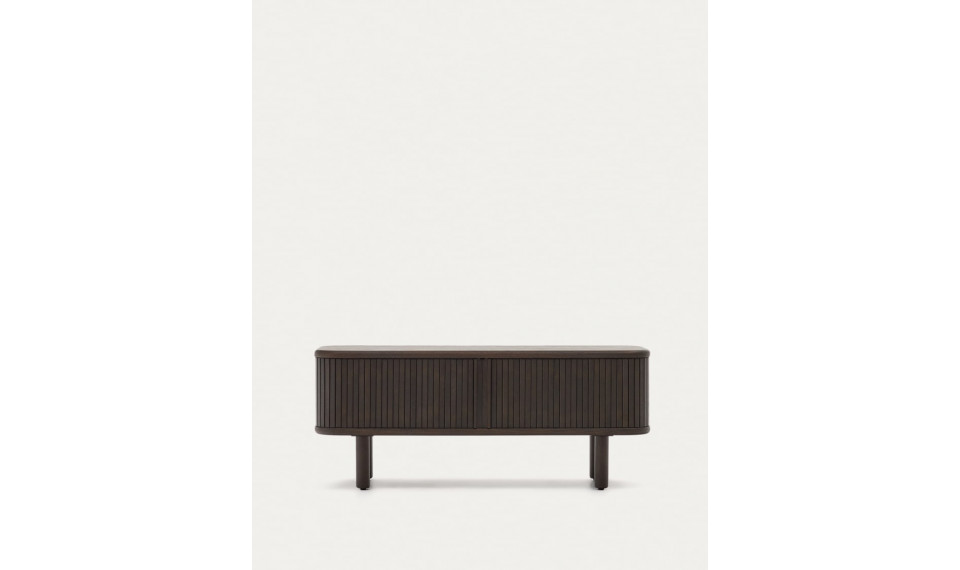 Почта 2-дверная тумба под телевизор темная | Тумбы под телевизор | ZIPhome.ee изображение 1