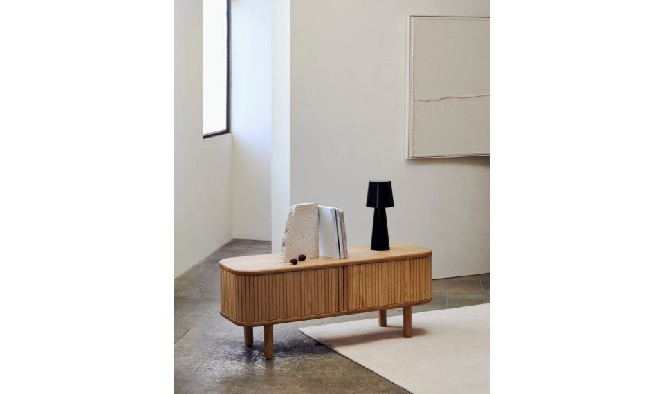 Почта 2-дверная подставка под телевизор дуб | Тумбы под телевизор | ZIPhome.ee изображение 3