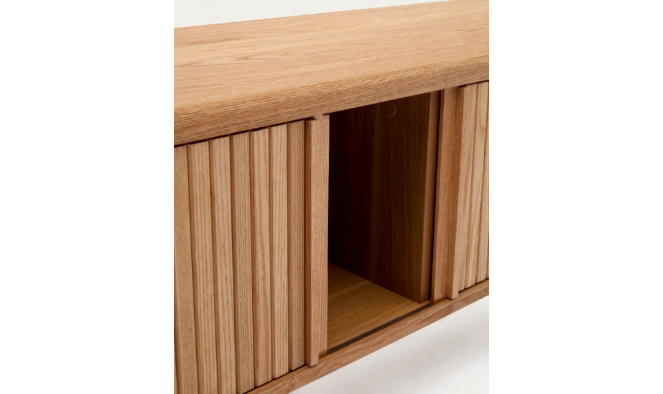 Почта 2-дверная подставка под телевизор дуб | Тумбы под телевизор | ZIPhome.ee изображение 4