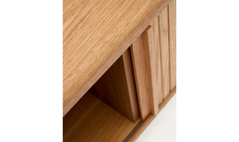 Почта 2-дверная подставка под телевизор дуб | Тумбы под телевизор | ZIPhome.ee изображение 5