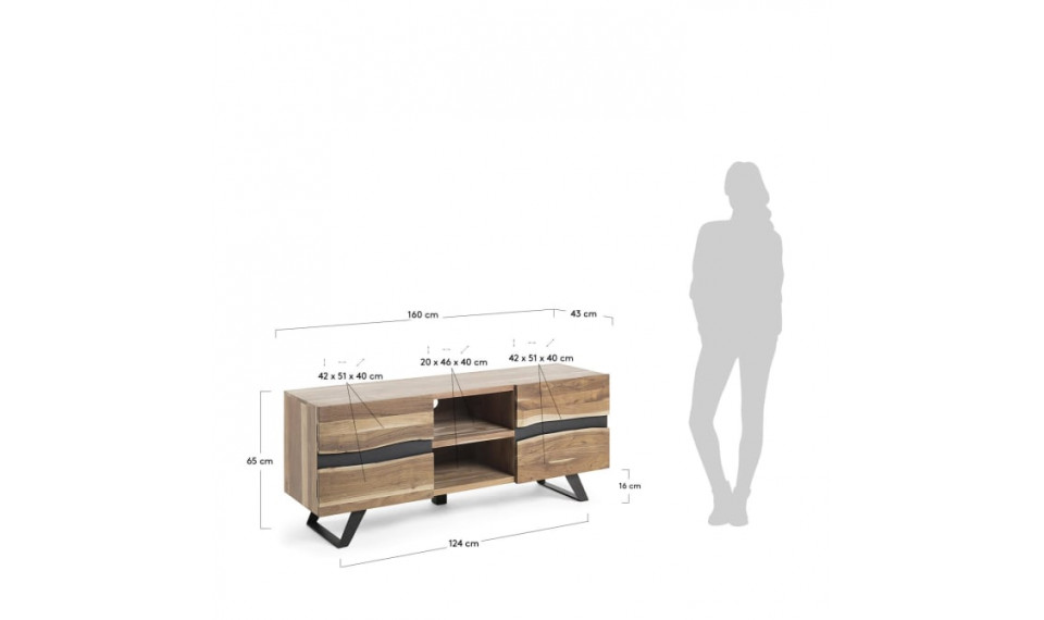 Тумба под телевизор Uxia | Тумбы под телевизор | ZIPhome.ee изображение 2