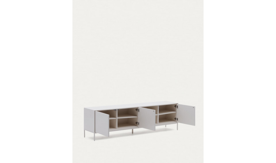 Тумба под телевизор Vedrana высокая белая | Тумбы под телевизор | ZIPhome.ee изображение 6