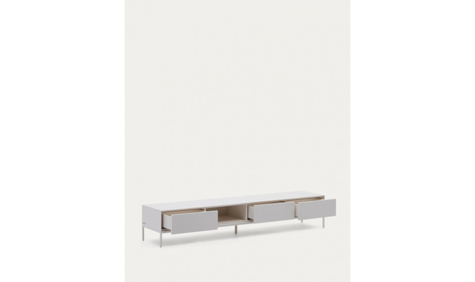 Тумба под телевизор Vedrana низкая белая | Тумбы под телевизор | ZIPhome.ee изображение 6