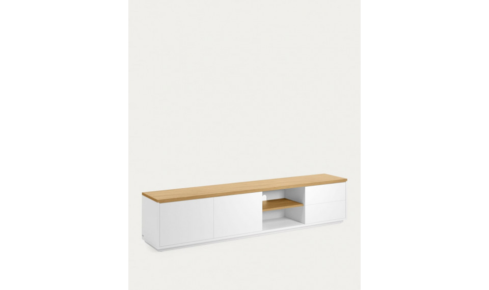Abilen тумба под телевизор 200 см белая | Тумбы под телевизор | ZIPhome.ee изображение 1