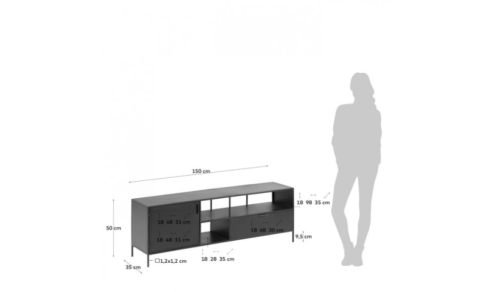 Тумба под телевизор в Шанте | Тумбы под телевизор | ZIPhome.ee изображение 2