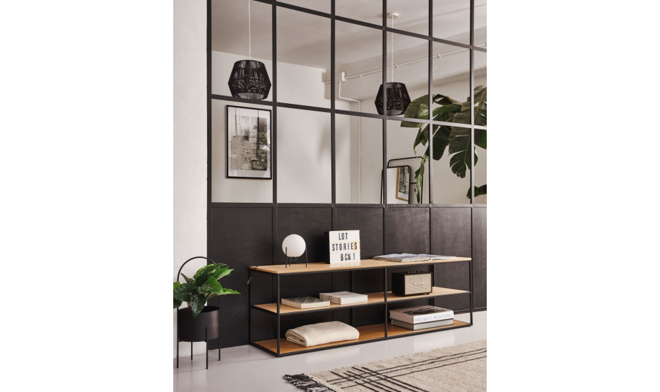 Тумба под телевизор Yoana черная | Тумбы под телевизор | ZIPhome.ee изображение 3