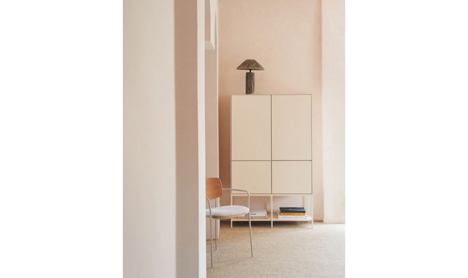 Vedrana 4 дверный высокий буфет белый | Комоды | ZIPhome.ee изображение 3