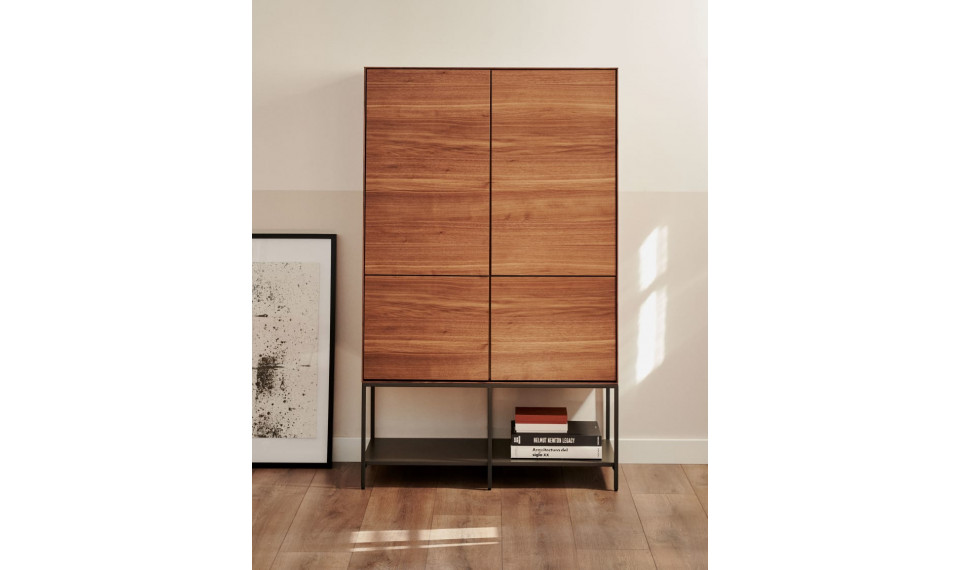 Vedrana 4-uksega kõrge kummut pähkel | Kummutid | ZIPhome.ee kuva 3