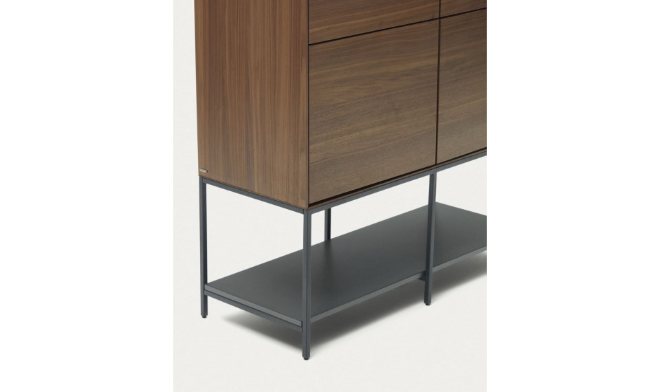 Vedrana 4-uksega kõrge kummut pähkel | Kummutid | ZIPhome.ee kuva 4