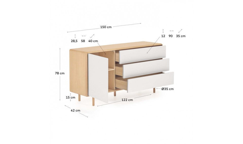 Anielle kummut | Kummutid | ZIPhome.ee pilt 2