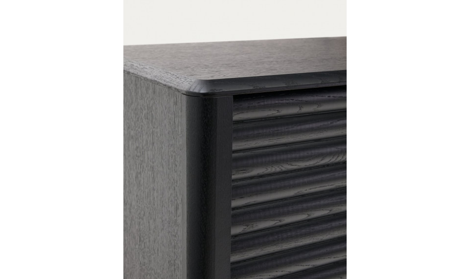 Lenon 4 дверный высокий буфет черный | Комоды | ZIPhome.ee изображение 6