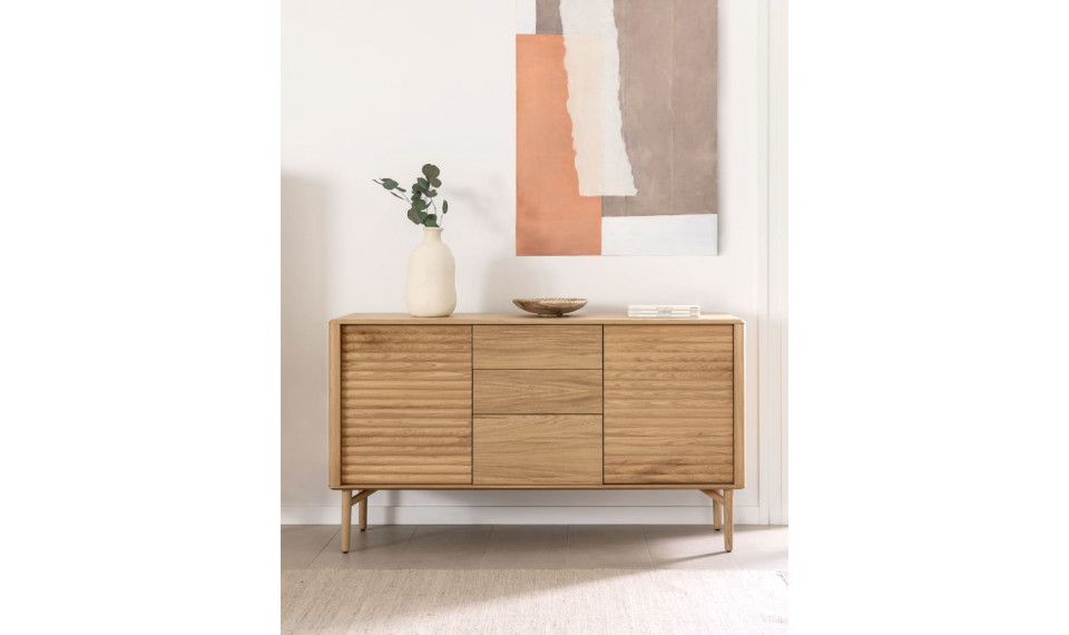 Lenon 2 дверца 3-х ящикный буфет дуб | Комоды | ZIPhome.ee изображение 3
