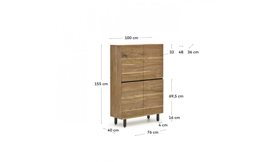 Uxue kõrge kummut | Kummutid | ZIPhome.ee image 2