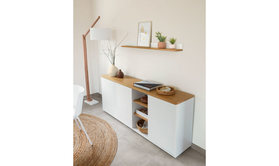 Abilen 3-uksega kummut valge | Elutuba | ZIPhome.ee pilt 5