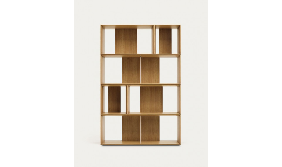 Litto raamaturiiul 6 moodulit tamm | Riiulid | ZIPhome.ee pilt 1