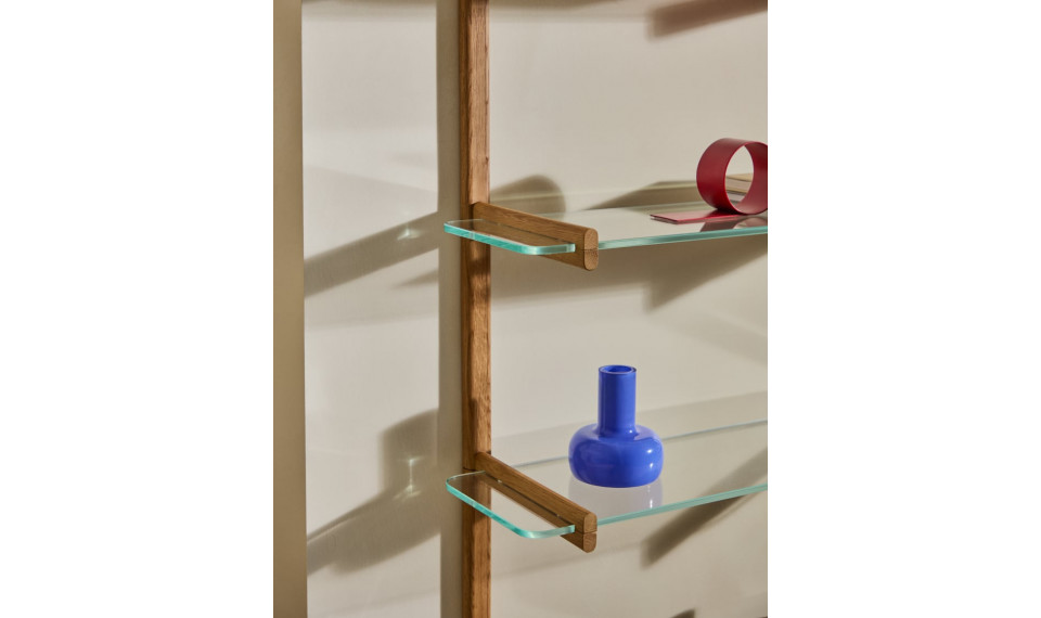 Sitra raamaturiiul kuue klaasriiuliga | Riiulid | ZIPhome.ee pilt 3