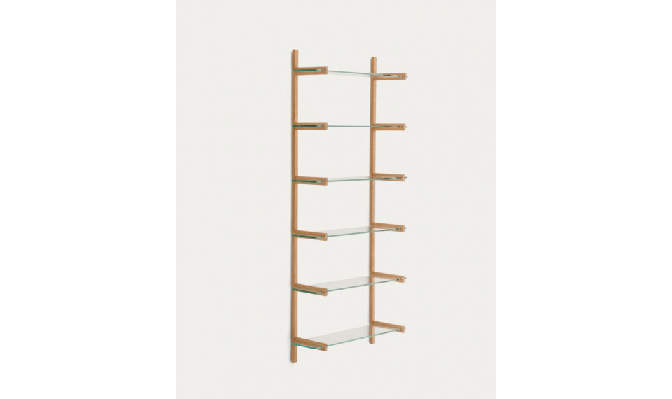 Sitra raamaturiiul kuue klaasriiuliga | Riiulid | ZIPhome.ee pilt 1