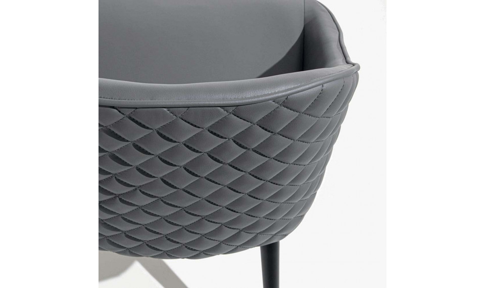 TIFFANY стул Ecopelle Antracite | La Seggiola | ZIPhome.ee изображение 2