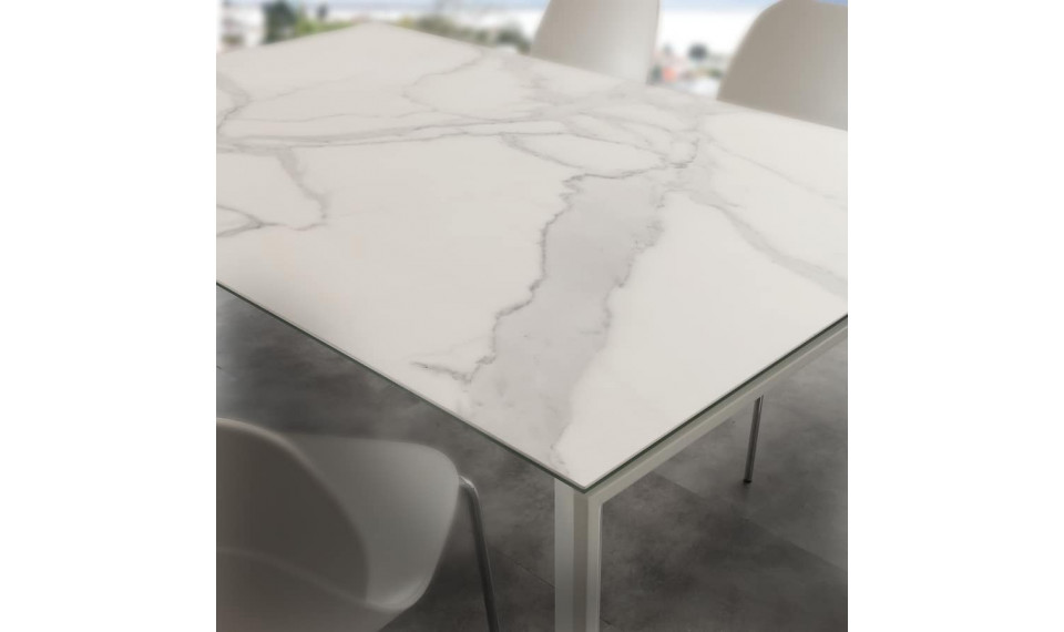 CERAMIQUE extendable table 140/200x90 BIANCO | Tables | ZIPhome.ee image 2