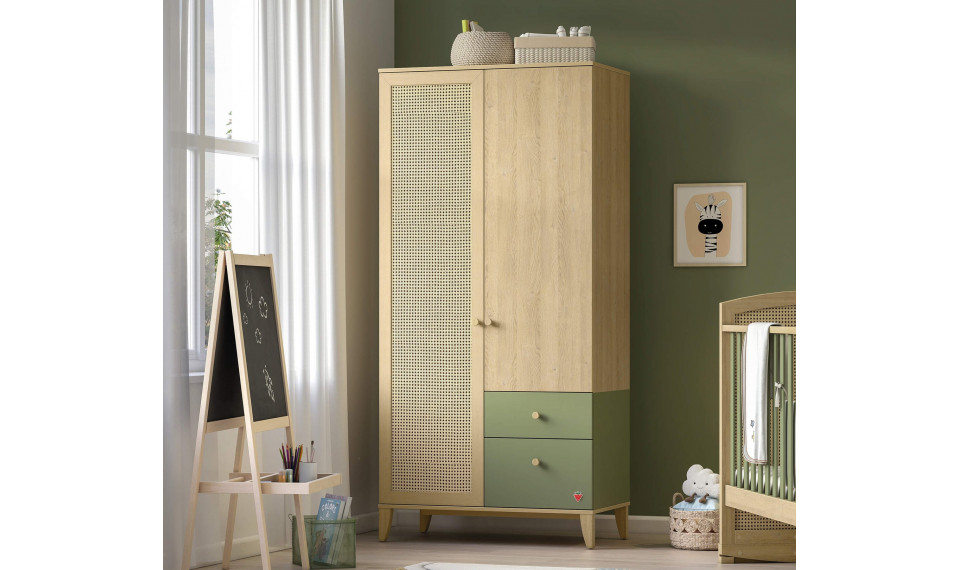 LOOF BABY 2 ustega riidekapp | Laste riidekapid | ZIPhome.ee pilt 3