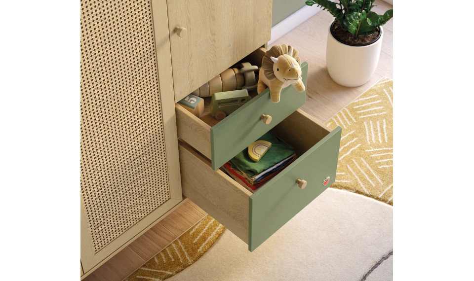 LOOF BABY 3 ustega riidekapp | Laste riidekapid | ZIPhome.ee pilt 6