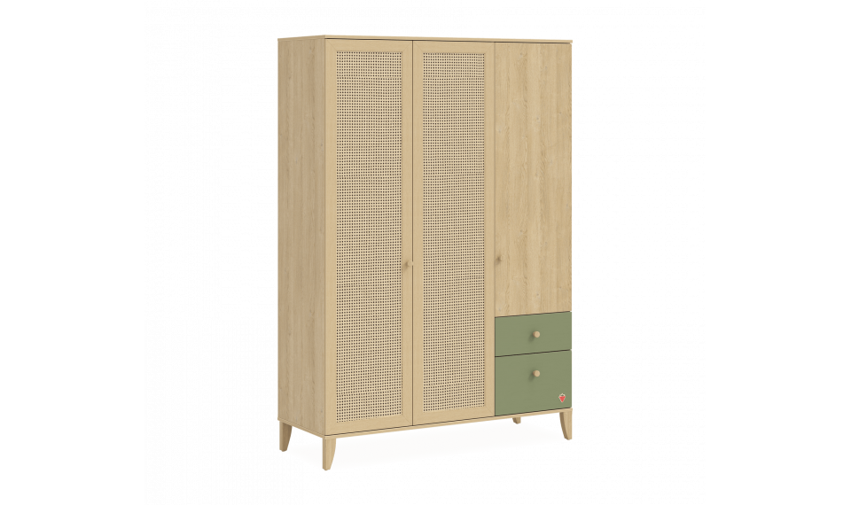 LOOF BABY 3 ustega riidekapp | Laste riidekapid | ZIPhome.ee pilt 1