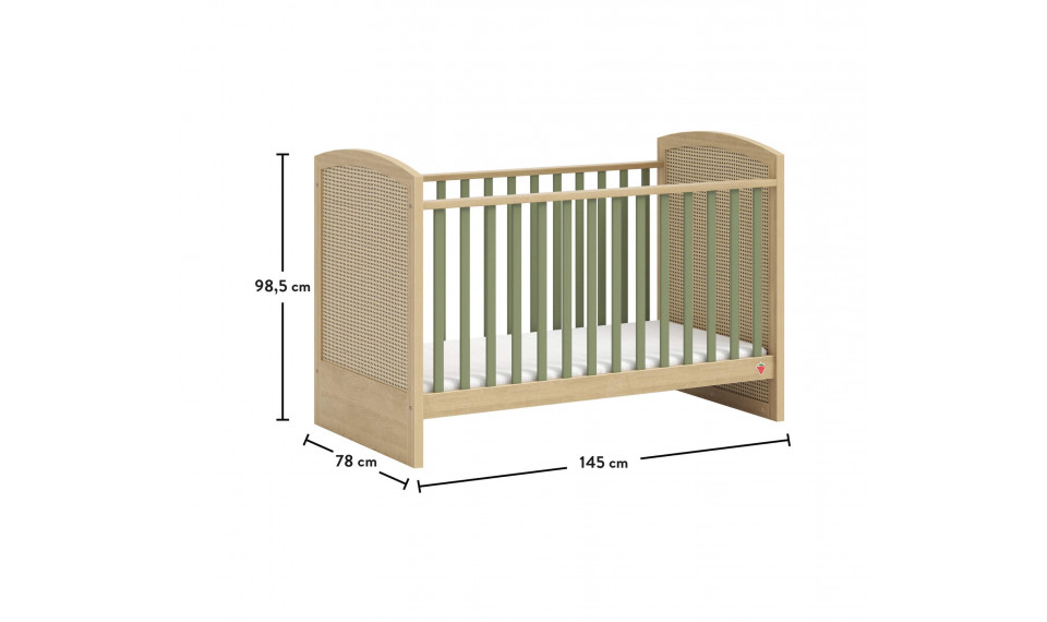 LOOF BABY beebivoodi (70x140 cm) | Beebivoodid | ZIPhome.ee image 5